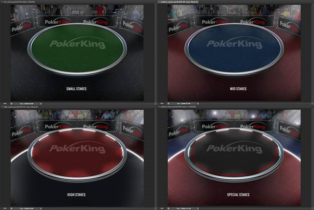 Changing the graphics at the final table