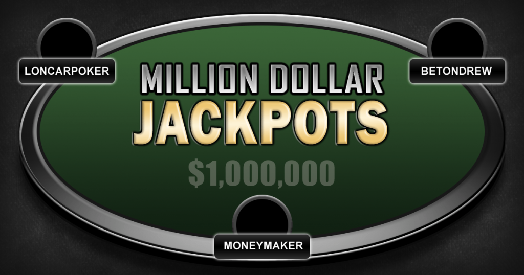 Million Dollar Jackpots on PokerKing